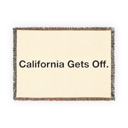 The California Blanket - Cream