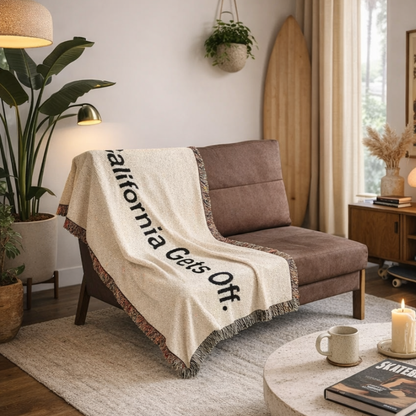 The California Blanket - Cream