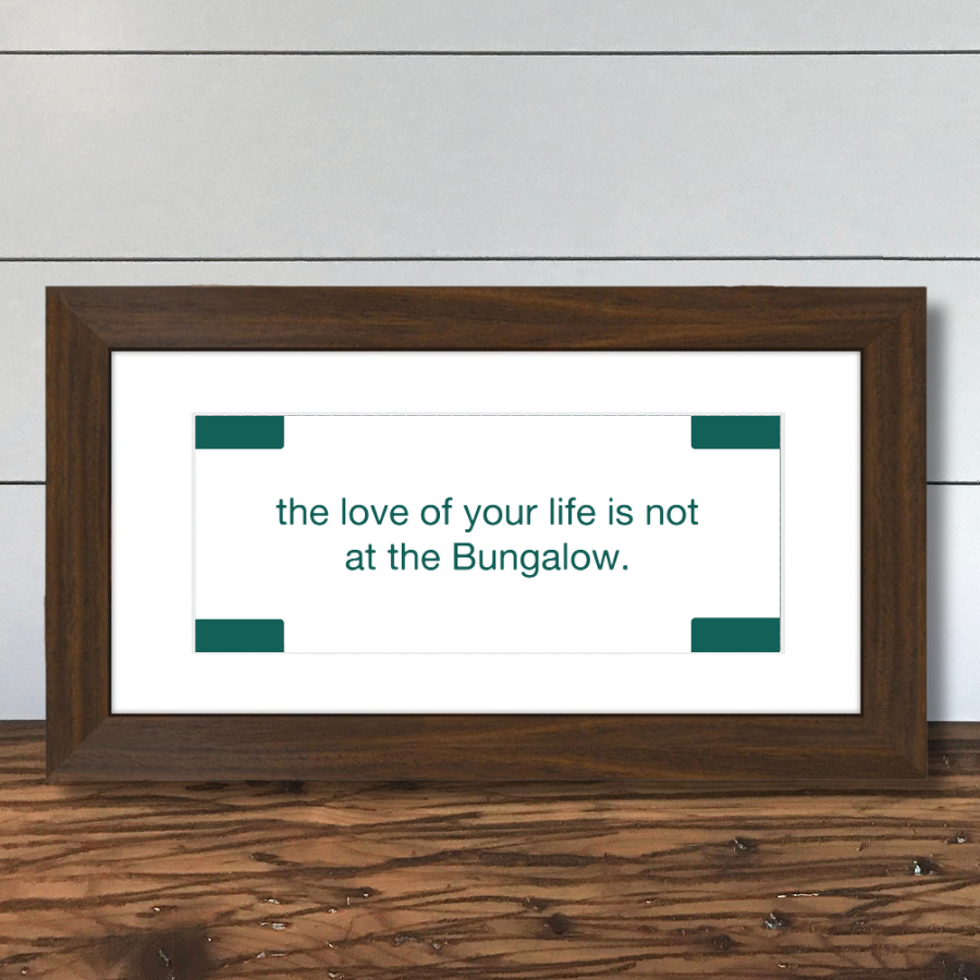 The Love at The Bungalow Fortune