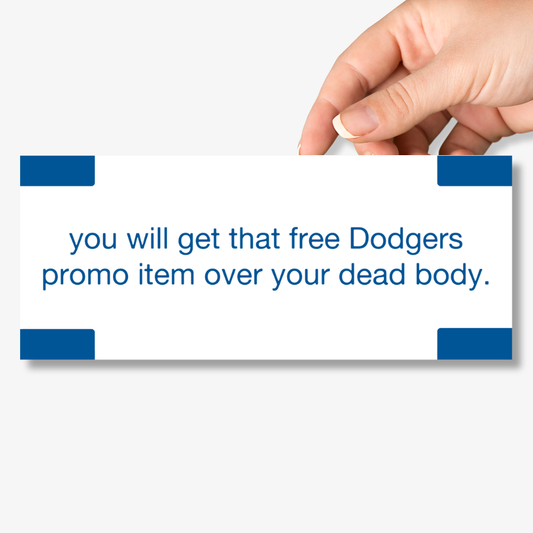 The Dodgers Promo Item Fortune